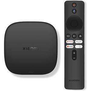 NK Xiaomi TV Box S 3rd Gen, 4K Ultra HD con Dolby Vision, 32 GB di archiviazione, WiFi 6, Google TV, colore nero