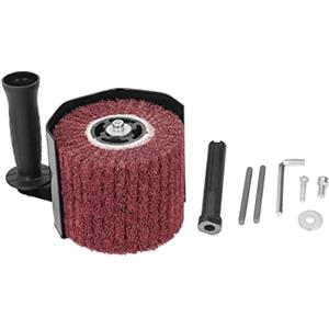 HEEPDD Lucidatrice Portatile per Metalli, Kit di Utensili per Lucidatura in Acciaio Inossidabile per Smerigliatrice Angolare, Ideale per la Smerigliatura di Legno e Metallo