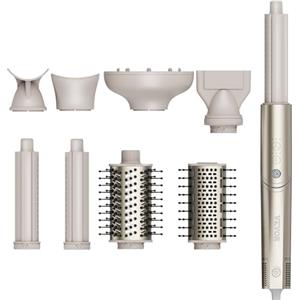 VEVOR Ferro Arricciacapelli, Set Ferro Arricciacapelli in Ceramica 1,25 Pollici Multifunzione per Capelli Asciutti/Lisci/Ricci/Voluminosi, Ferro Arricciacapelli per Tutti Tipi di Capelli Fai-da-te