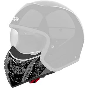 AIROH J110 CHINGUARD PEASLY Black Gloss