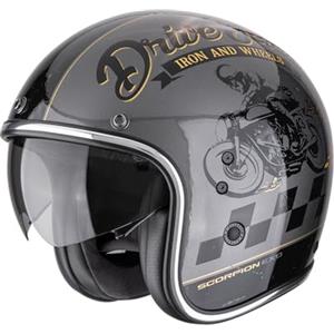 ScorpionEXO SCORPION BELFAST EVO DRIVE FAST Argento-Nero-Oro L