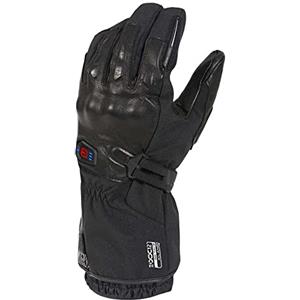 Macna Guanto da moto Progress riscaldato elettricamente XXXL Nero