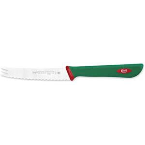 Sanelli Premana Professional Coltello Agrumi, Acciaio Inossidabile, Verde/Rosso, 21.5 x 1.5 x 2.5 cm