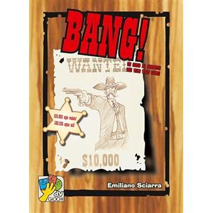dV Giochi BANG! - Gioco da tavolo ambientato nel Far West, Gioco di Carte a Ruoli Nascosti, 4-7 Giocatori, 8+ Anni, 20-40 Minuti