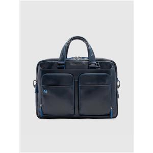 PIQUADRO CARTELLINA SOTTILE DUE MANICI,TASCHE ORG. Borsa