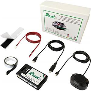 Proxel - Sensori di Parcheggio Elettromagnetici Invisibili, Posteriori, EPS-DUAL 4.0, Senza Forare il Paraurti, Kit Universale e Originale