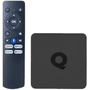 VHXSIN Q1 Android TV Box 2GB 16GB Android 10.0 Lettore multimediale AT IP TV Box Allwiner H313 Quadcore Cortex-A53 Supporta 2,4/5,0GHz WiFi BT5.2 HDR10.0 3D 1080P 4K Better Than X96 Mini TV Box