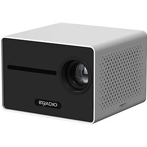 IRRADIO Videoproiettore Portatile IRRADIO HD 720p con Mirroring Smartphone, 2500 Lumen, Tecnologia LED, Compatibilità Full HD, WiFi e Bluetooth, Proiettore Versatile per Casa e Ufficio