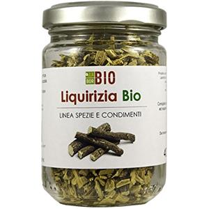 Laborbio Liquirizia radice spezzata Bio 40 g vasetto di vetro - Dolci Liquori Infusi - LaborBio
