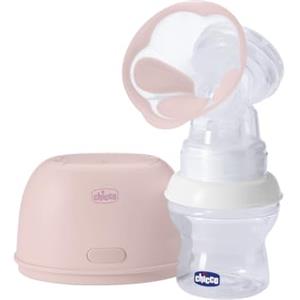 Chicco Stimolatte Tiralatte Elettrico, Facile da Usare, Coppa Delicata sul Seno, 2 Modalità di Estrazione, 10 Livelli, Tiralatte Chicco, Tappo Ermetico, Tettarella NaturalFeeling Inclusi