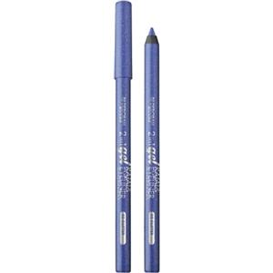 Deborah Milano - Matita Occhi 2 in 1 Gel Kajal e Eyeliner GLITTER, Waterproof fino a 24H, Lunga Durata, Dona uno Sguardo Intenso e Definito, 02 Blue