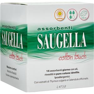 COOPER Saugella Cotton Touch Giorno 14 Assorbenti con Ali