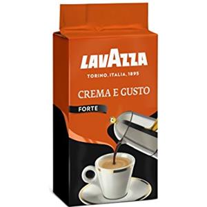 Lavazza (Roast and Ground) Lavazza Caffè Macinato Crema e Gusto Forte -500 gr [2 Confezioni da 250g]
