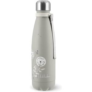 Kikka Boo FLORA Borraccia Termica 500 ml, Acciaio Inox, Bottiglia Termica Isolata, Thermos a Prova di Perdite, per Bevande Calde e Fredde, Senza BPA, Bottiglia Termica Riutilizzabile, Sand