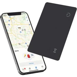 Reyke Tessera Sottile per localizzare Portafogli, Ricaricabile, Compatibile con Apple Find My (Solo iOS), localizzatore di Oggetti per Etichette Bagagli, telefoni cellulari, passaporti