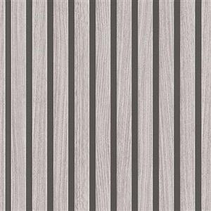 Rasch Carta da parati 278415 - Carta da parati grigia con effetto legno, pannelli in legno 3D dal look moderno Skandi, parete a lamelle - 10,05 m x 0,53 m (lunghezza x larghezza)