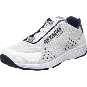 Sebago Herren Sea Sport Cyphon - Scarpe da Barca, Bianco, 44 EU