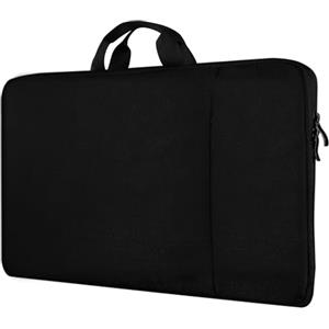 UPERFECT Borsa per laptop da 24,5 pollici per computer portatile/monitor/tablet con ampie tasche laterali e manico resistente - Impermeabile/antiurto - Scomparti imbottiti - Porta accessori con