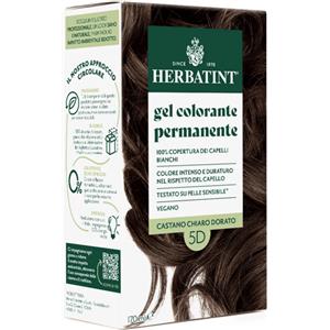 Herbatint Gel Colorante Permanente Castano Chiaro Dorato 5D 170 ml
