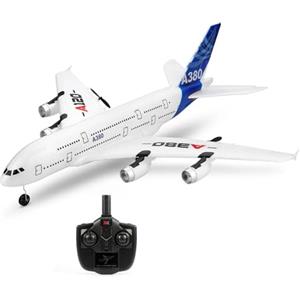 efaso Aereo RC A-120 Aereo telecomandato in robusto materiale EPO con sistema di stabilizzazione Aereo telecomandato a 3 canali con 2,4GHz Rc Aereo passeggeri