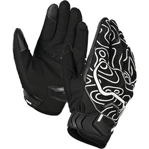 BORLENI Guanti da Moto per Guanti da Touch Screen per Uomo Donna, Traspiranti, da Corsa Fuoristrada, Guanti da Moto, Protezioni per Le Dita, Guanti da Guida