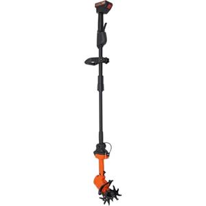 PINYELIN Zappa elettrica (550 W, 235 giri/min, capacità batteria da 5 x 1500 mAh, larghezza di lavorazione e profondità di 10 cm, dispositivo portatile/con manico, coltello robusto