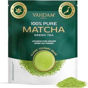 VAHDAM, The Matcha Polvere 100g, Authentico the Matcha Giapponese di Grado Culinario