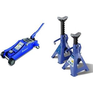 Michelin - Cric Idraulico 20 Quintali e Michelin 92417/009557 2 Treppiedi 20 Quintali