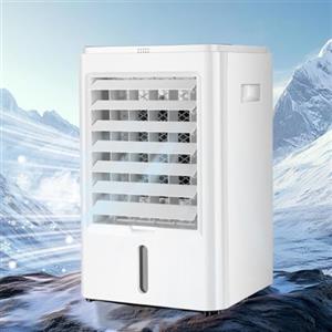 Cplsntaeam Condizionatore D'Aria Portatile con Telecomando, 3 Velocità, 1/2/4H Timer, Ventilatore Dello Scrittorio Umidificatore e Purificatore, Raffreddatore Evaporativo Silenzioso per Casa e Ufficio,24V