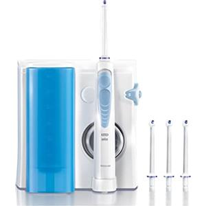 Oral-B Waterjet Sistema Pulente con Idropulsore e 4 Testine Waterjet, Pressione regolabile, Versione Vecchia