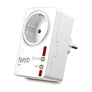 FRITZ!DECT 200 Edition International, Presa DECT intelligente per la tua Smart Home, Amperometro, Timer, Accensione e spegnimento da remoto tramite App, Software e Istruzioni in Italiano