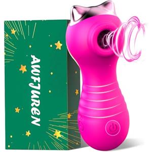 AWFJUREN Vibratore per Donna, Succhia Clitoride Professionale e Sex Toys da Donna