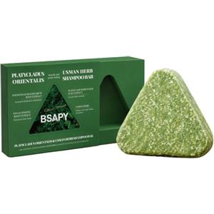 DITU Bsapy Shampoo Solido Triangolo Cinese, Contiene Estratti di Foglie di Cipresso, Erba di Usman e Polygonum Polygonum, Rafforza le Radici, Riduce la Caduta dei Capelli 120g (1 scatola)