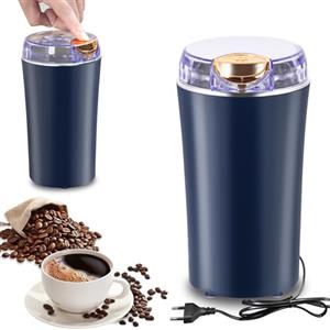 LIAVOP Suevut Macinacaffè Elettrico, Macina Caffè Elettrico 300W con Lame in Acciaio Inox Coffee Grinder Elettrico Portatile Macina Caffè Multifunzione for Coffee Pepper Herbs Flax Seed