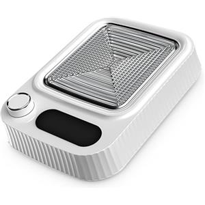 Yulado Aspiratore Unghie Professionale, 80W 4500RPM Aspirapolvere Unghie Bianco, Aspiratore da Tavolo per Unghie Adatto Ai Saloni E Alle Abitazioni, Nail Dust Collector per Pedicure e Manicure