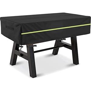 Schleuder Copertura Calcio Balilla, Copertura per Tavolo da Calcio Balilla Impermeabile, in Tessuto Oxford 420D, per sedie da caffè, Biliardo, Calcetto, Nero, 160 x 115 x 50 cm