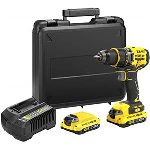 Stanley - FatMax STANLEY FATMAX, TRAPANO AVVITATORE BRUSHLESS 18V V20-2.0 AH. SFMCD720D2K-QW