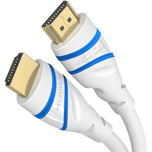 Kabeldirect KabelDirekt - Cavo HDMI 2.1 10K & 8K - 1m, bianco, certificato