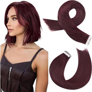 Moresoo Extension Biadesive Capelli Veri Rosso #99J 25cm 30g 20pz