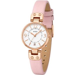 BUREI Mini Orologio da Polso Donna Piccolo con Cinturino in Pelle，Orologio da Donna per Lavoro e Tempo Libero - Come Regalo, cinghia
