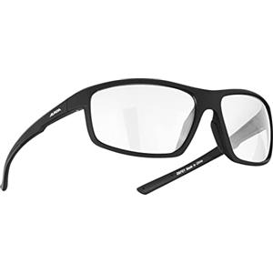 ALPINA Unisex - Adulti, DEFEY Occhiali sportivi, black matt, One Size