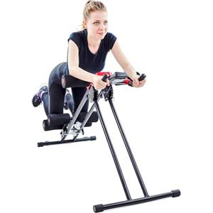 TechFit Panca per Addominali - Panca Palestra Pieghevole Attrezzatura di Fitness Verticale, Supporto per l'Addome Fermo, Dispositivo per Vita, Piattaforma di Resistenza