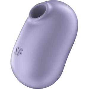 Satisfyer Pro To Go 2 Vibratore | Doppio Motore | Compatto e ricaricabile | Impermeabile (IPX7) | Vibratori a Onde di Pressione in Rosso | Sex Toys per Donne