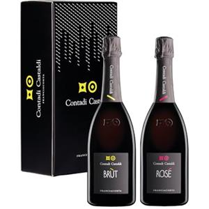 Contadi Castaldi Brut and Rosé (2x750ml)