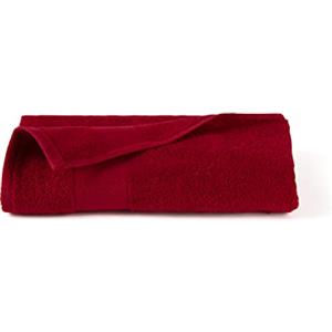Excelsa Bagno Asciugamano Medio, Tessuto, Rosso