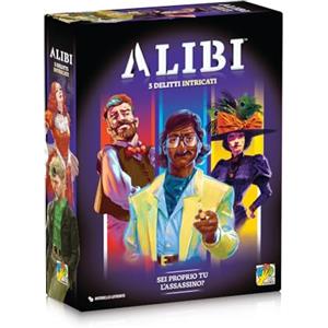 dV Giochi Alibi - 3 delitti intricati, gioco investigativo, murder party divertente, 5-6 giocatori, 60 Minuti