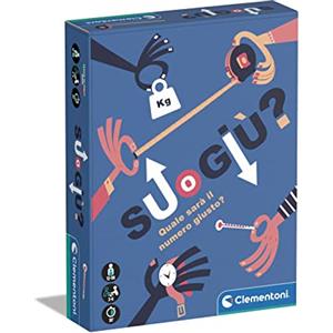 Clementoni - Su o Giù, Party Game per Ragazzi 12+ Anni e Tutta la Famiglia, Gioco da Tavolo con 200 Carte, Gioco di Società 4-8 Giocatori, Idea Regalo, Made in Italy, Lingua Italiana, 16776