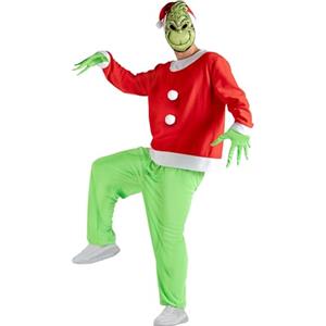 Ciao Grinch costume travestimento unisex adulto (Taglia L)