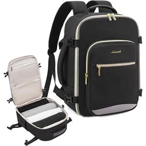 LOVEVOOK Zaino Ryanair 40x30x20, Zaino da Viaggio Aereo Bagaglio a Mano Zaini Borsa da Cabina, Impermeabile Travel Backpack per Wizzair EasyJet, 13,3 Pollici Zaino Porta PC per Scuola Lavoro