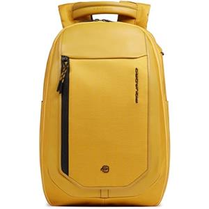 PIQUADRO Zaino da viaggio porta pc 14" in tessuto riciclato